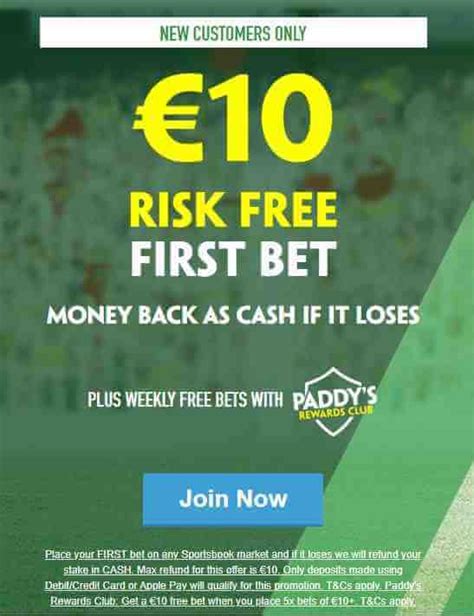 paddypower free bet voucher|Paddy Power Promo Code .